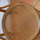 Fauteuil de bureau en bois courbé de marque Baumann
