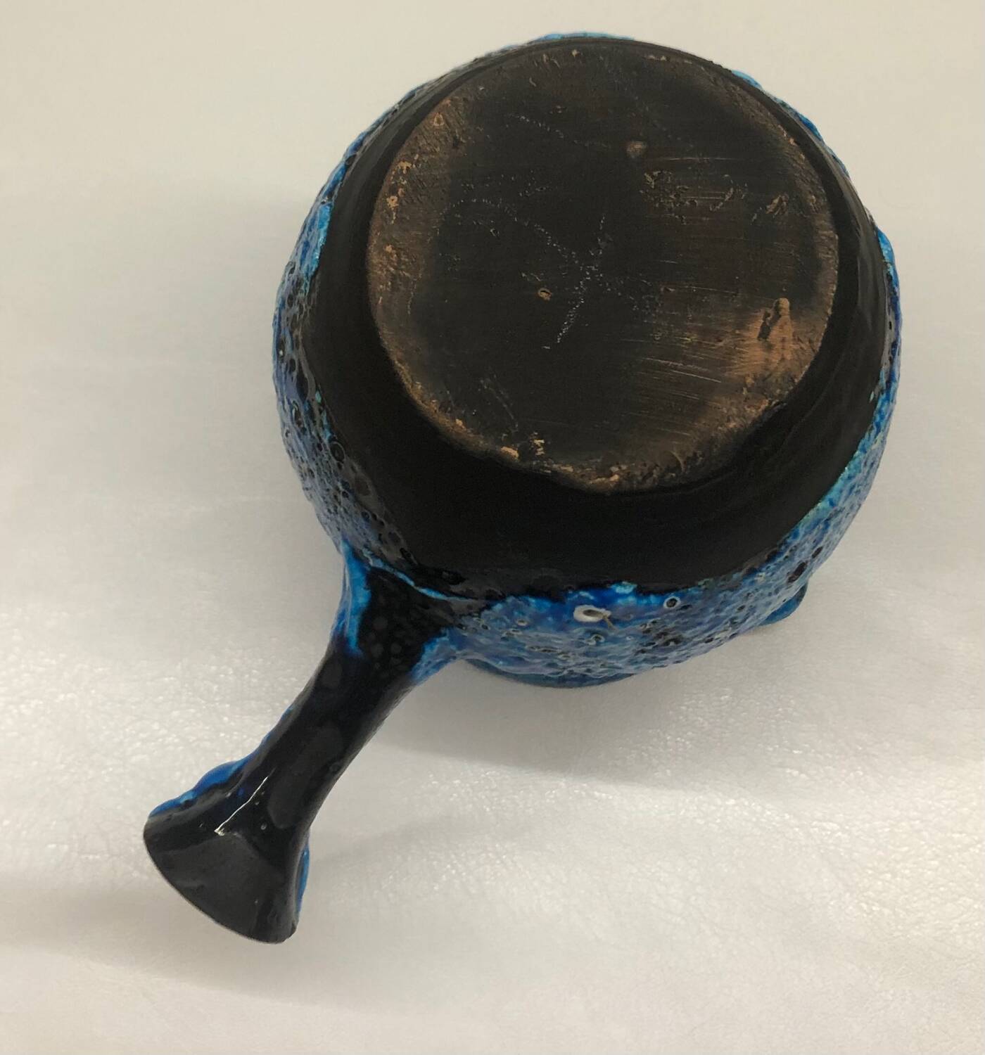 Vallauris seafoam vase