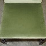 Pair of finely carved Victorian Thomas Chippendale accent chairs.