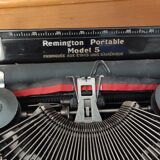 Machine a écrire remington portable modèle 5