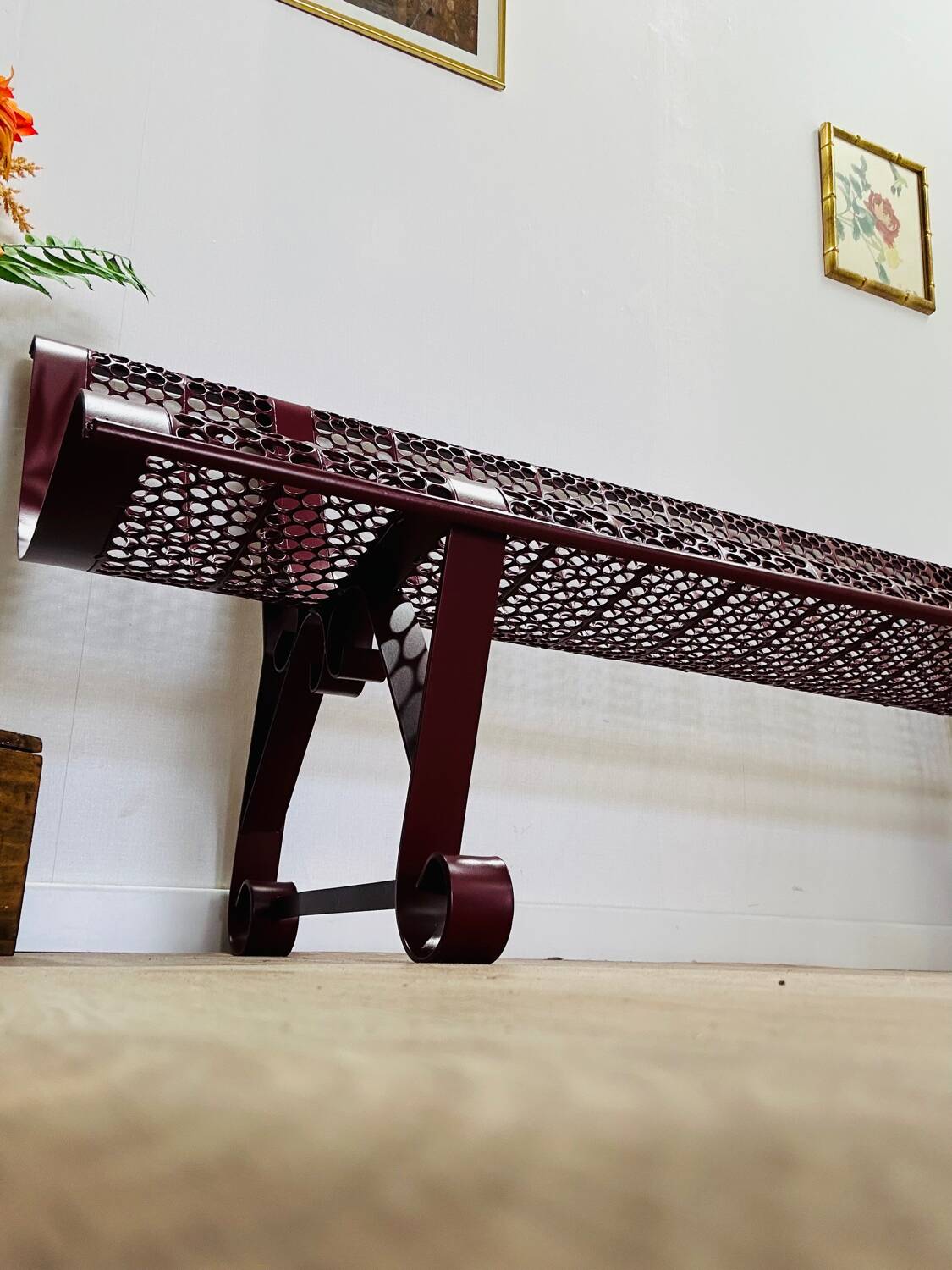 René Malaval metal bench