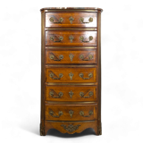 Regency style rosewood chiffonier secretary