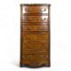 Regency style rosewood chiffonier secretary