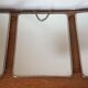 Barber 60 years triptych mirror 27x67cm