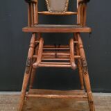 Old children's high chair in good condition