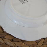 Set of 6 Digoin dessert plates
