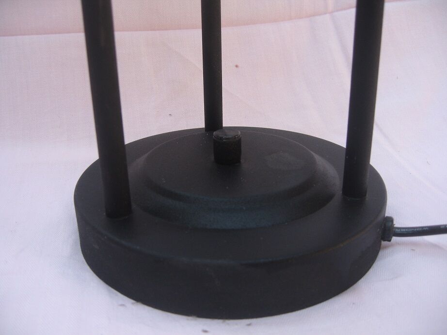 Lamp metal and glass of Robert Sonneman