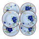 Gien - 6 deep plates Tournefeuille