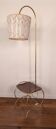 1950s reading lamp – Formica and gold metal