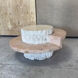 Table basse vintage en mactan