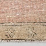 3x12 Vintage Oushak Runner Rug, Antique Rug, Hallway Runner Rug, 82x365Cm