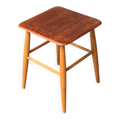 Tabouret suédois milieu du siècle de Edsby Verken