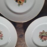 Dessert plates Limoges France