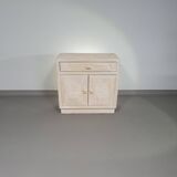 Split reed side board/cabinet 80 x 80 x 40 cm