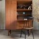 Vintage Scandinavian teak wardrobe