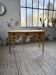 Blonde walnut desk and pine top 1900