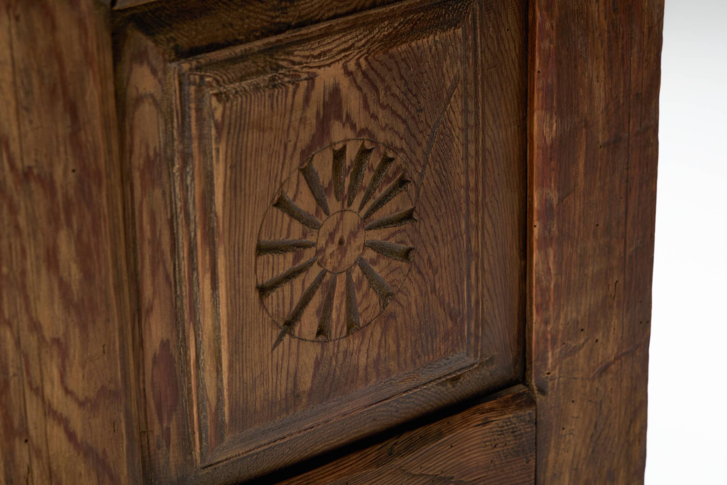 Rural Art Populaire Pantry Cabinet, Spain, 19th Century