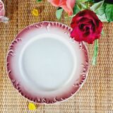 Set of 7 ceramic plates FF Pexonne
