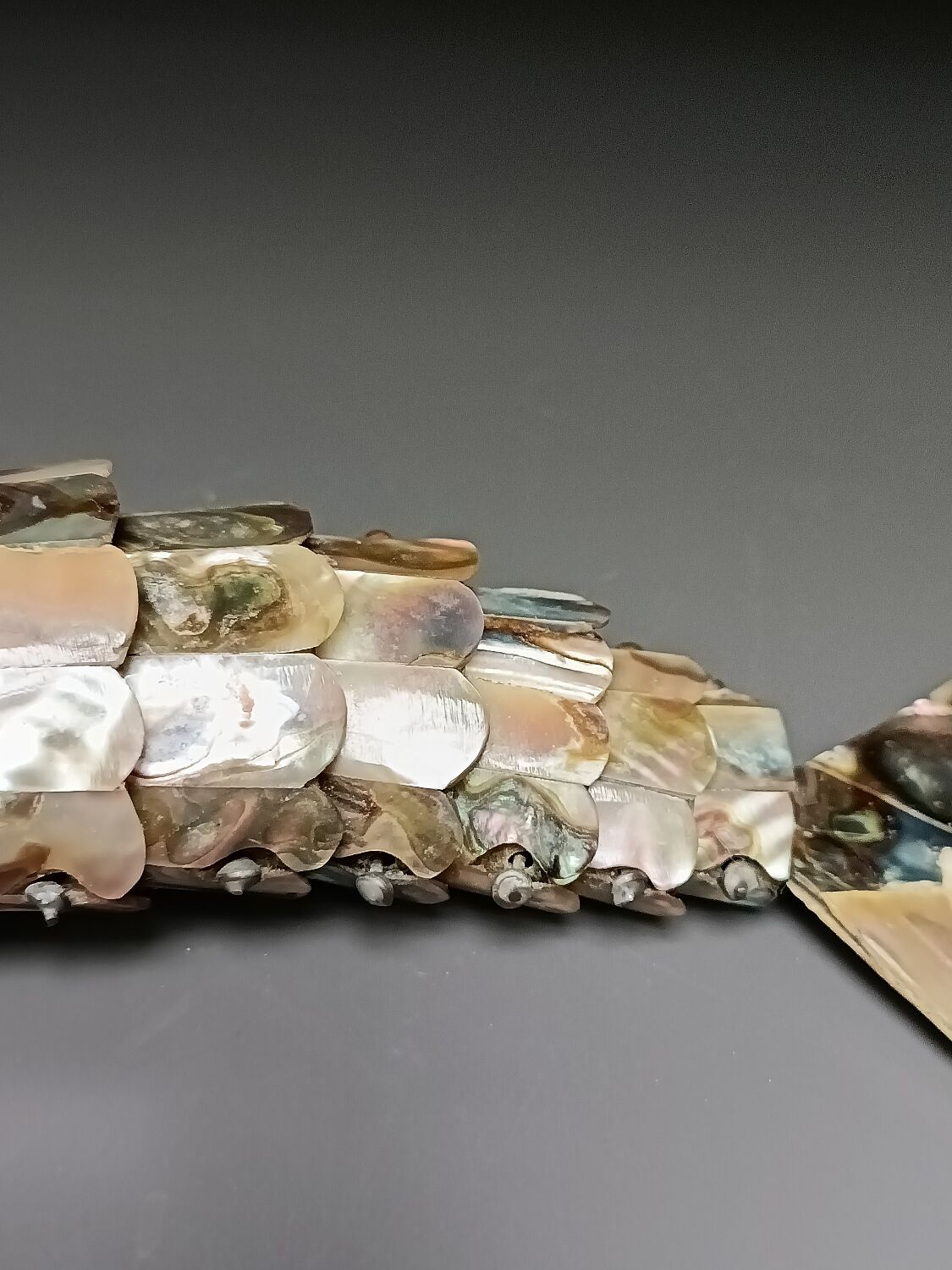 Bottle opener, bottle opener, mother-of-pearl fish