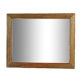 Art deco mirror, gilded with leaf 68x85cm