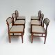 Set of 6 Danish design chairs by Johannes Andersen for Uldum, 1960s