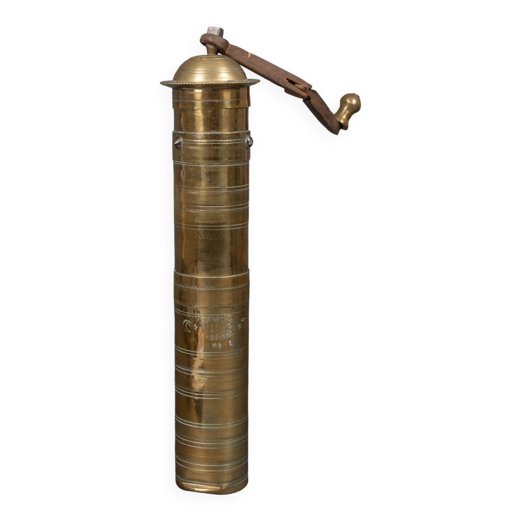 Large nineteenth pepper mill Nurtsengul Istanbul