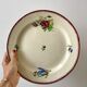 round dish Villeroy & Boch La Louvière Belgian manufacture in Iron Earth early twentieth century