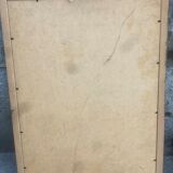 Old poster of St Anne's Church in Vallauris, Jean Marais, 1991