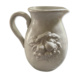 Pitcher in dabbling cherry decoration