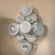 Murano Glass Disc Sconces, 1970s, Set of 2