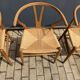 8x H. Wegner CH24 oak Wishbone chairs, Carl Hansen & Son