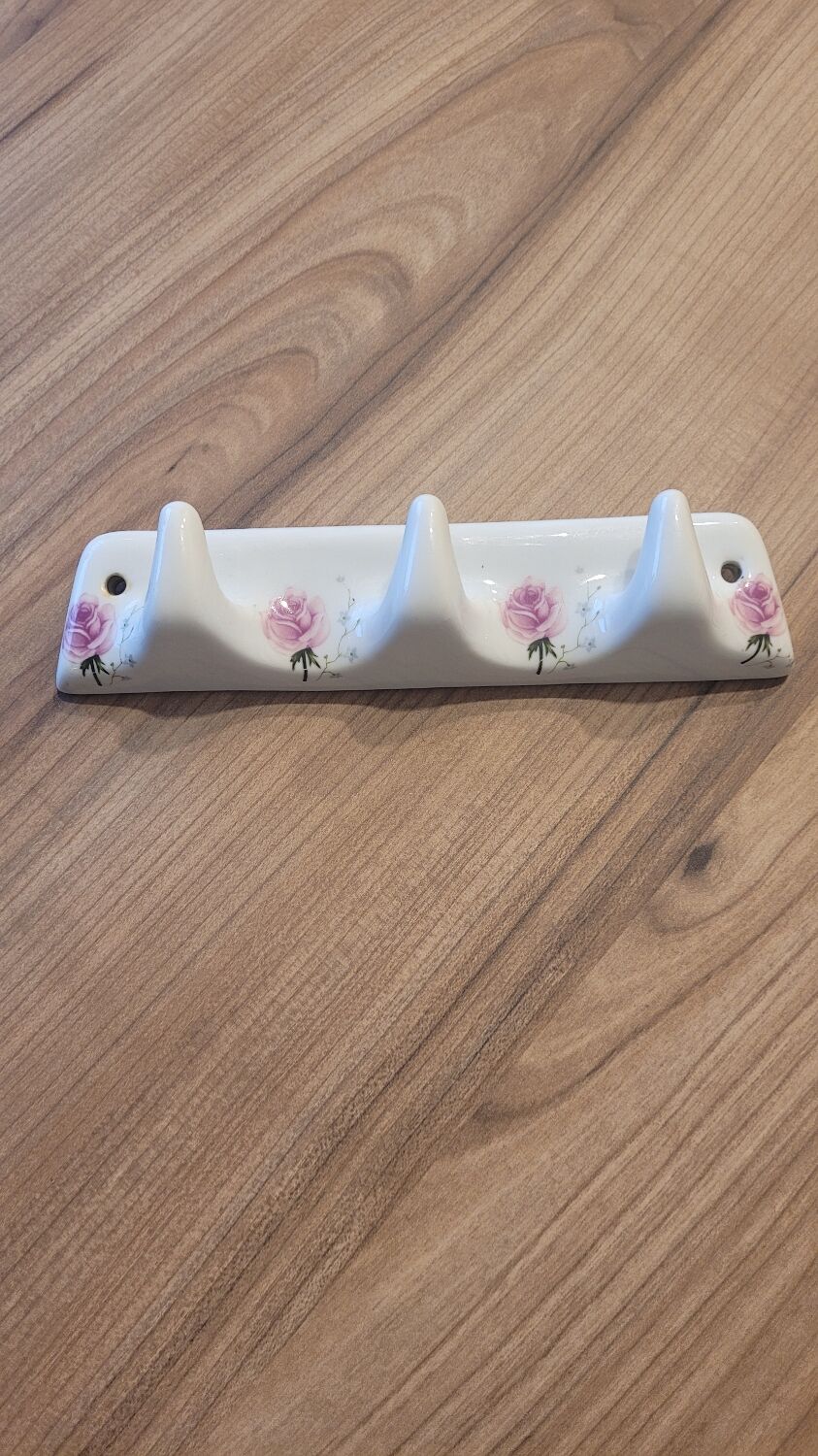 Vintage porcelain hook