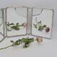 Triptych mirror 22 x 51.5 cm
