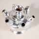 CHROME TULIP VASE
