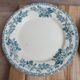 Set of 3 flat plates in ironstone Debray – Guadeloupe Service