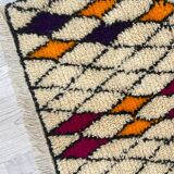 Handcrafted Moroccan Berber carpet 190 x 100 CM