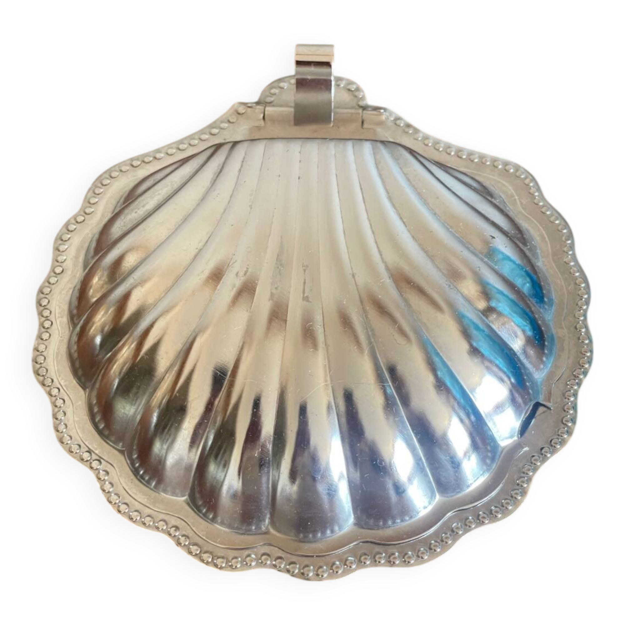 Scallop shell butter dish