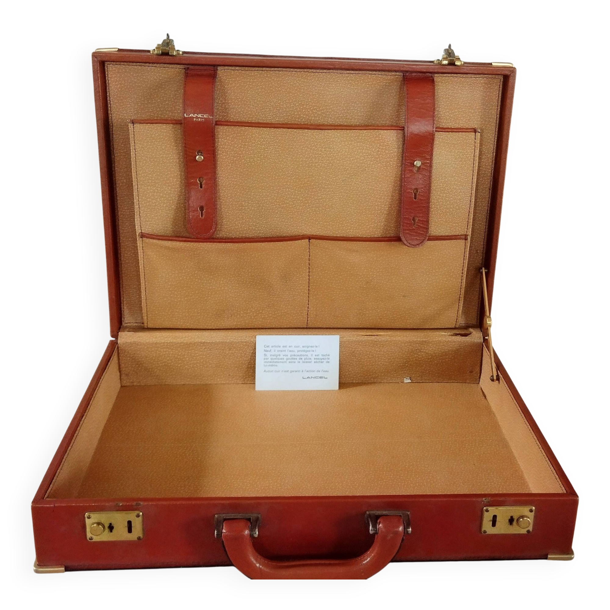 Mallette attaché case Lancel