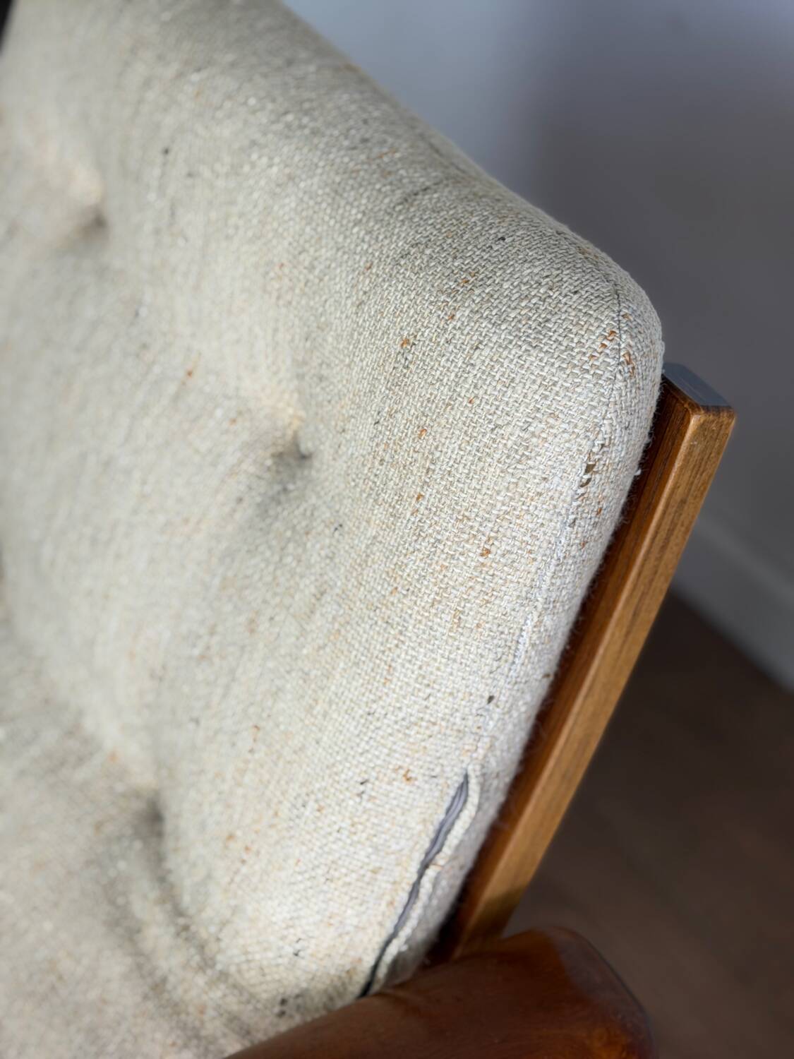 Pair of Scandinavian armchairs – 1970 - Attributed to EMC Mobel Denmark