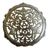 Dessous de plat en cuivre travaillé