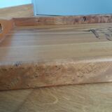 Scandinavian style wooden tray