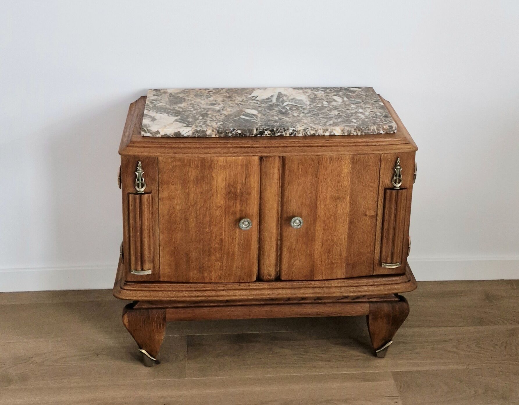 Oak bar furniture art deco style