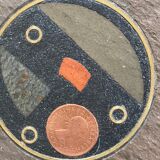 Brutalist Style Salon Table by Paul Kingma