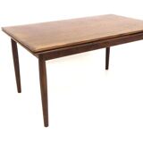 Teak "wallet" dining table, Denmark, 1960s