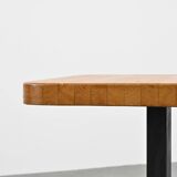 Square table by Charlotte Perriand, Les Arcs circa 1973