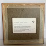 Watercolor of landscape signed