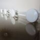 White metal coat holder in 70s