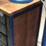 Metal and wood loom furniture