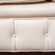 Canapé deux places en cuir Chesterfield par Pavia & Pavia International Design Italia années 1990