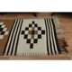 Tapis couloir vintage turc Oushak fait main beige des années 1970 92x292